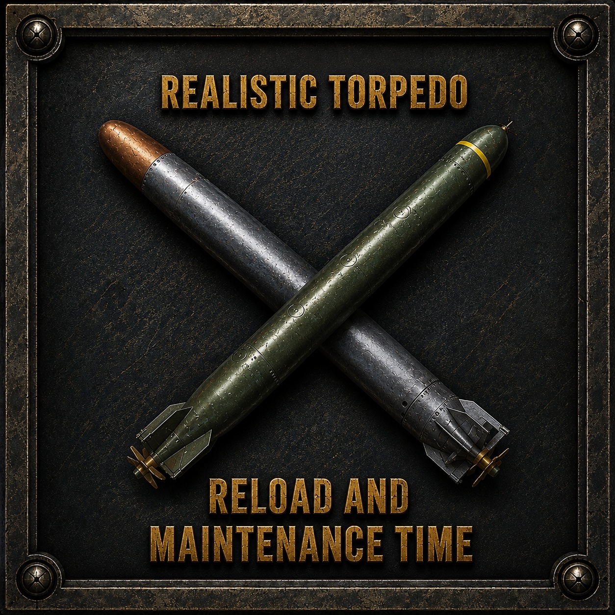 Realistic torpedo reload and maintenance time preview