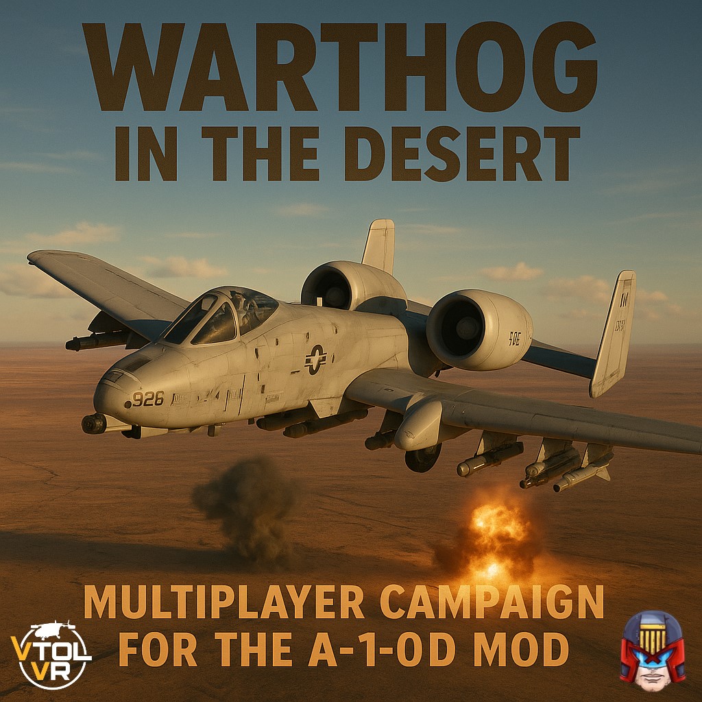Warthog In The Desert MP