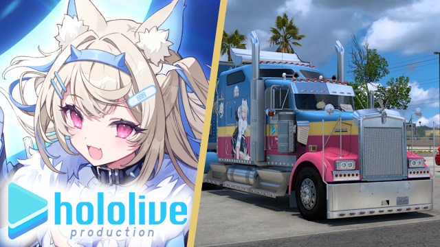 Kenworth W900 Fuwawa Abyssgard - Hololive  [Combo Skin]