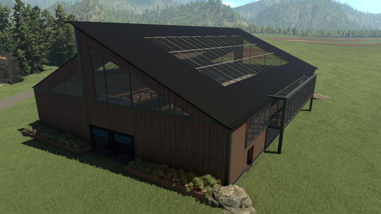 Modern Transitional Visitor Center