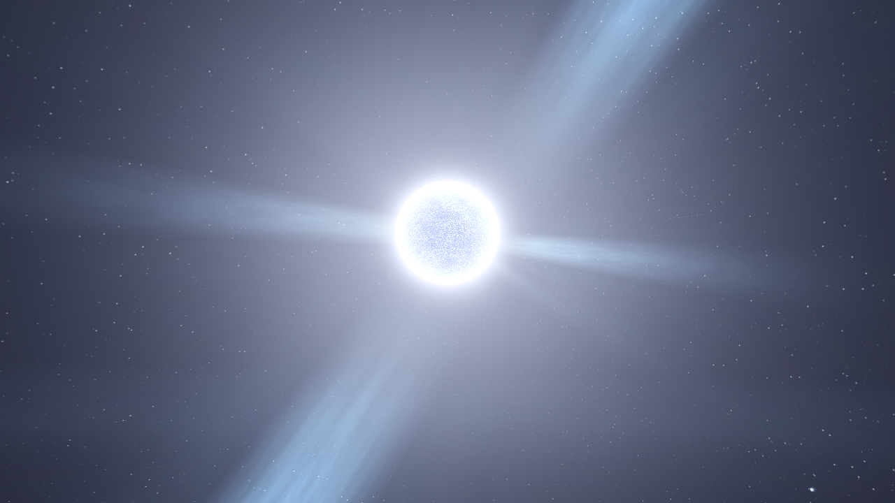 Size Comparison of Pulsars