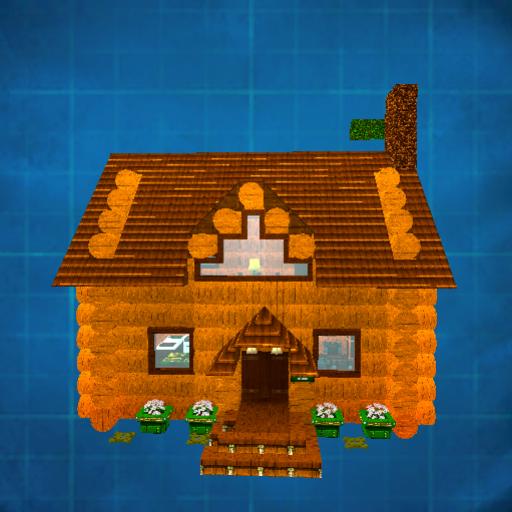frontier log cabin