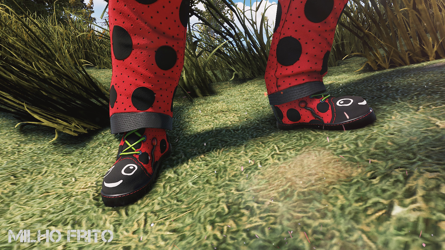 Ladybug Cosplay Boots