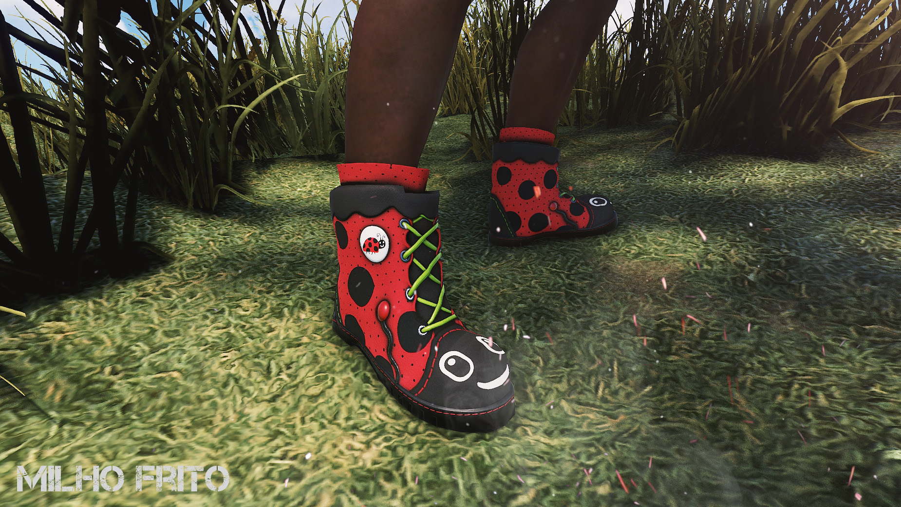 Ladybug Cosplay Boots