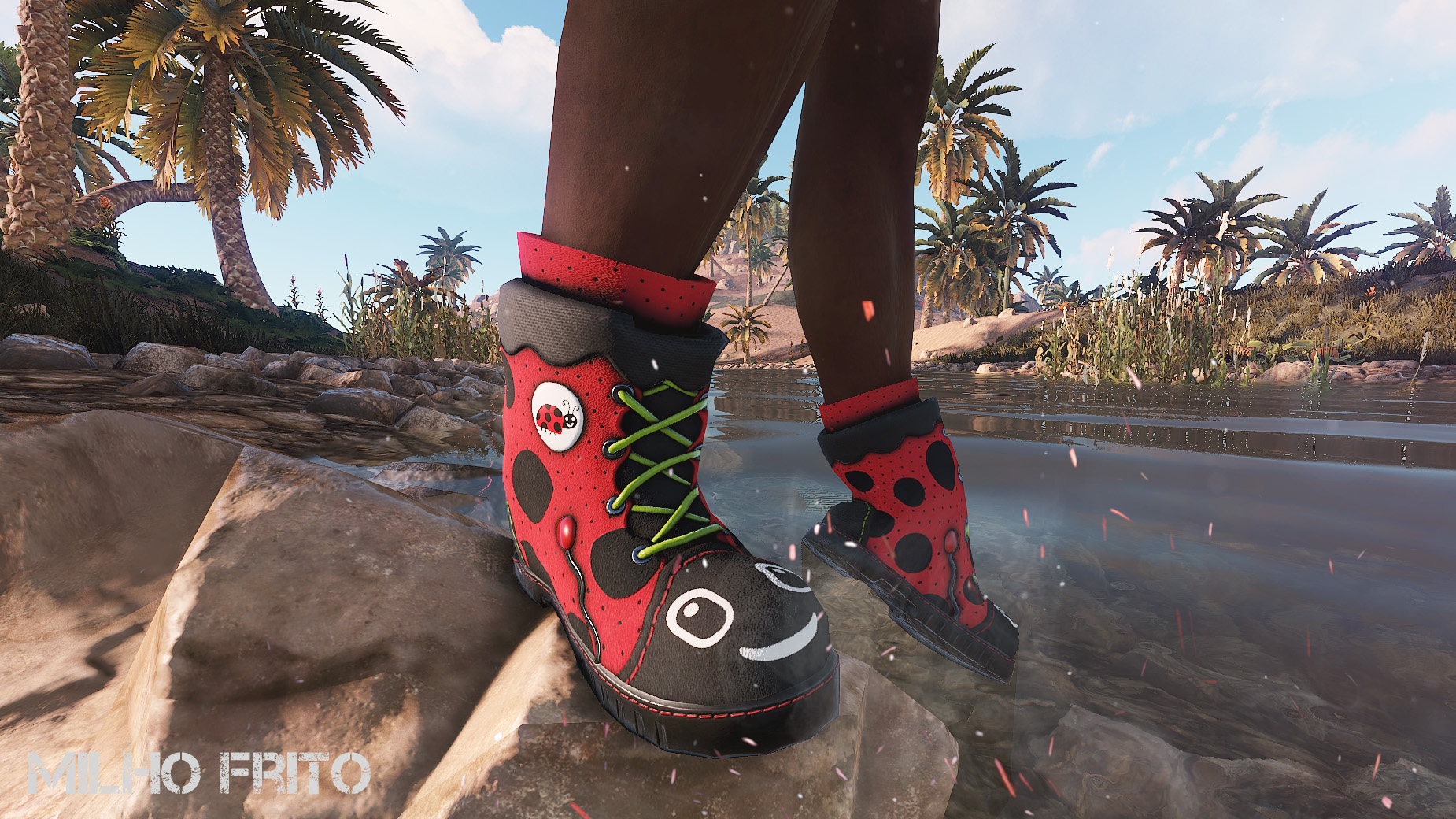 Ladybug Cosplay Boots