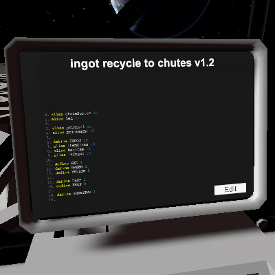ingot recycle to chutes v1.2
