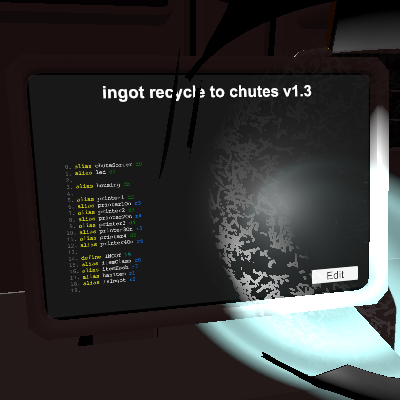 ingot recycle to chutes v1.3