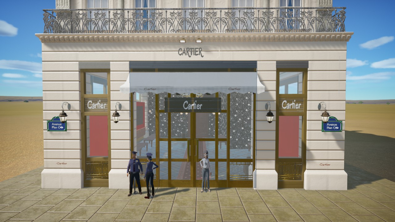 CARTIER DOOR - RECOLORABLE 6.5 M