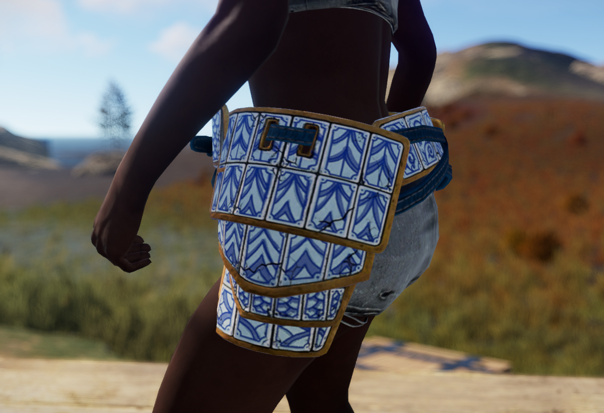 Porcelain Roadsign Pants