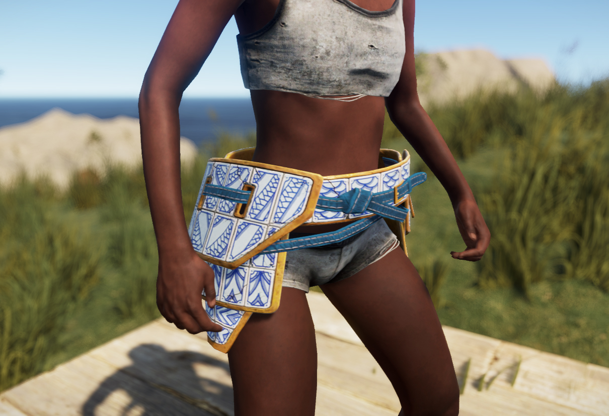 Porcelain Roadsign Pants
