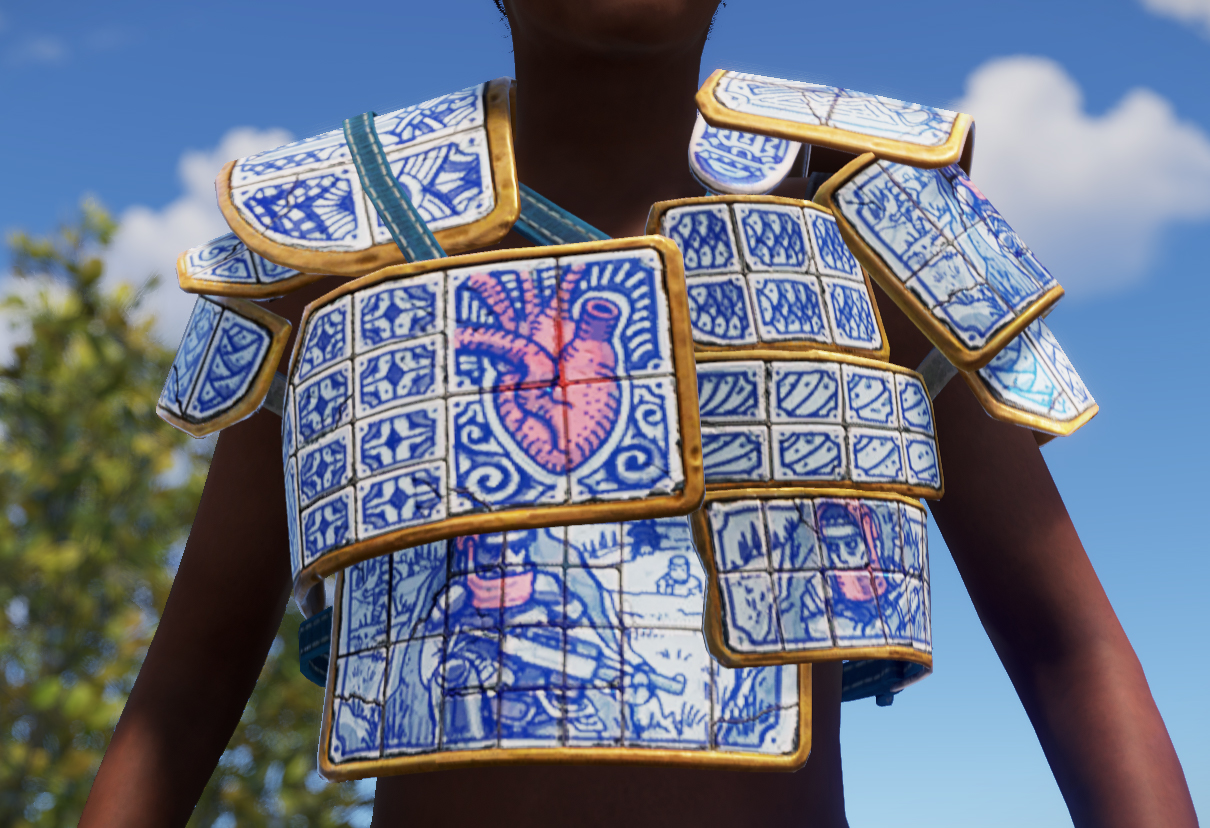 Porcelain Roadsign Vest