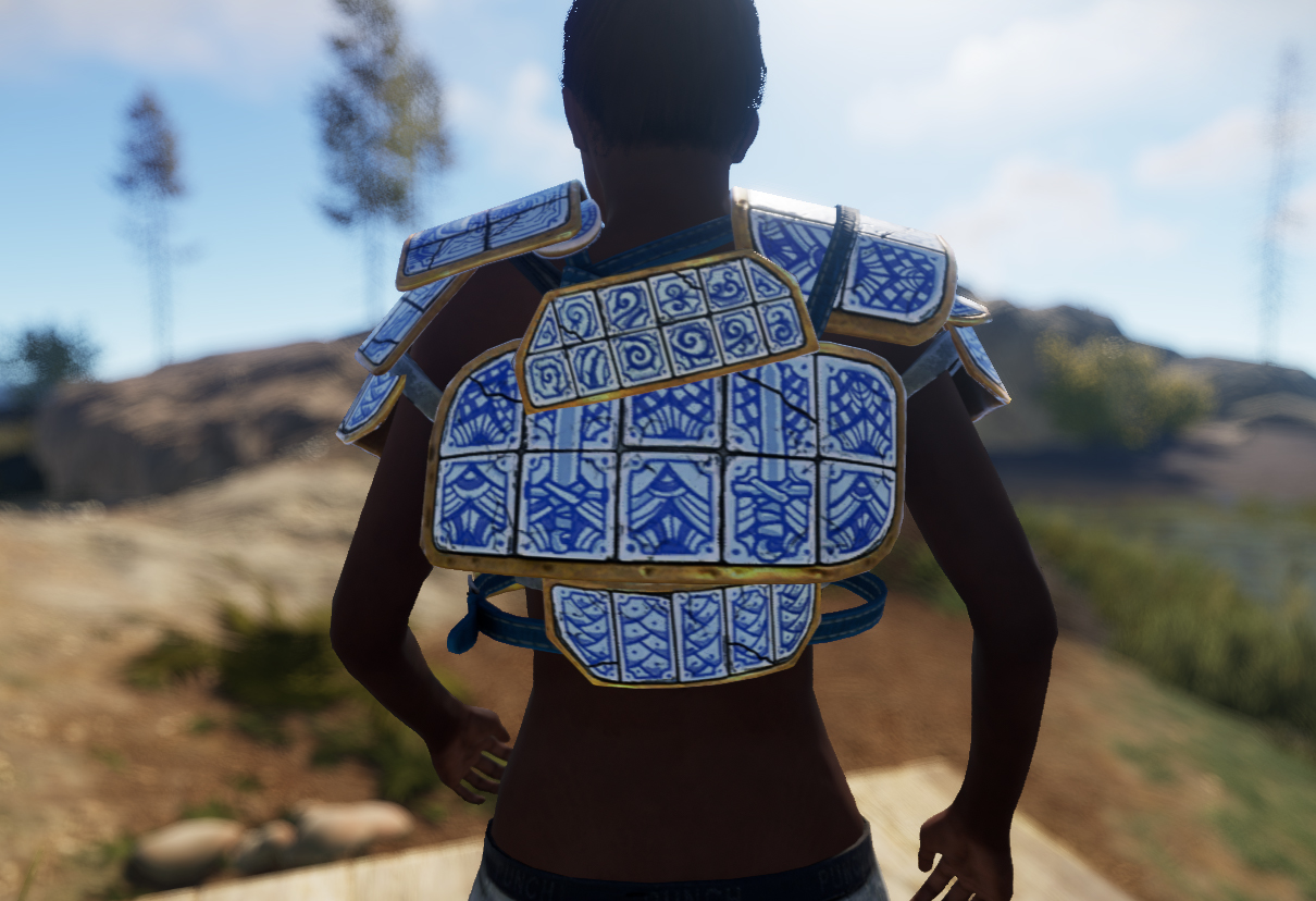 Porcelain Roadsign Vest