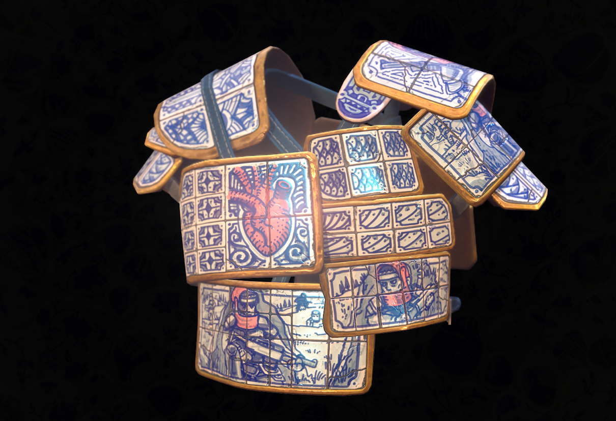 Porcelain Roadsign Vest