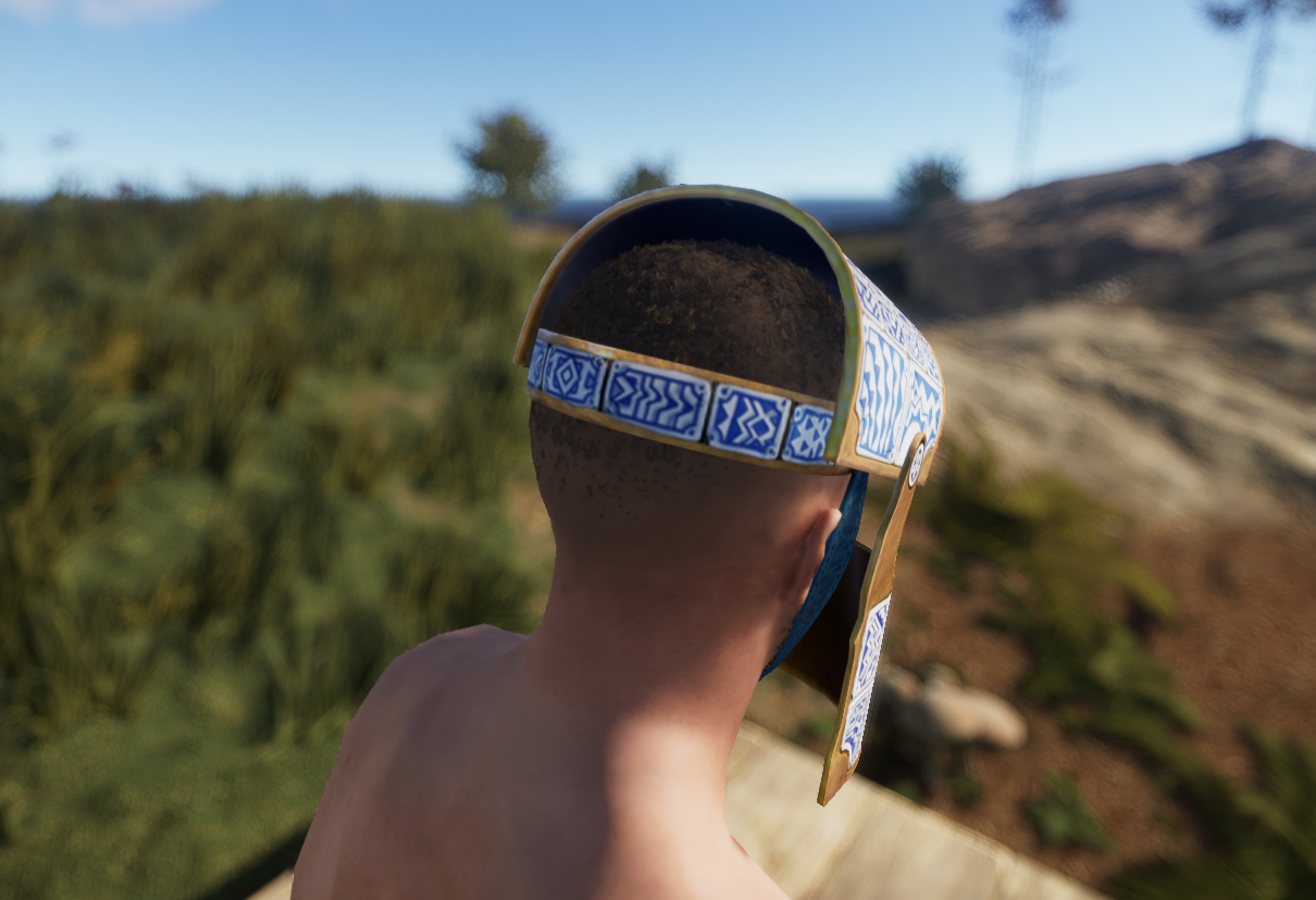 Porcelain Helmet