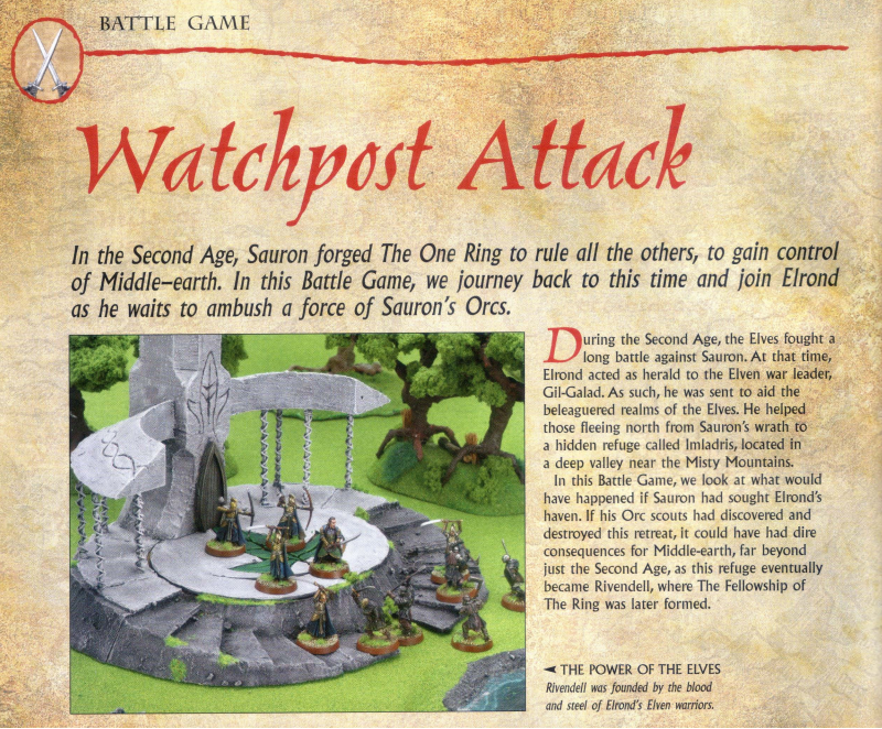 SBG Lotr  - Watchpost Attack