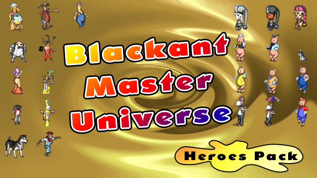 Blackant Master Universe - Heroes Package