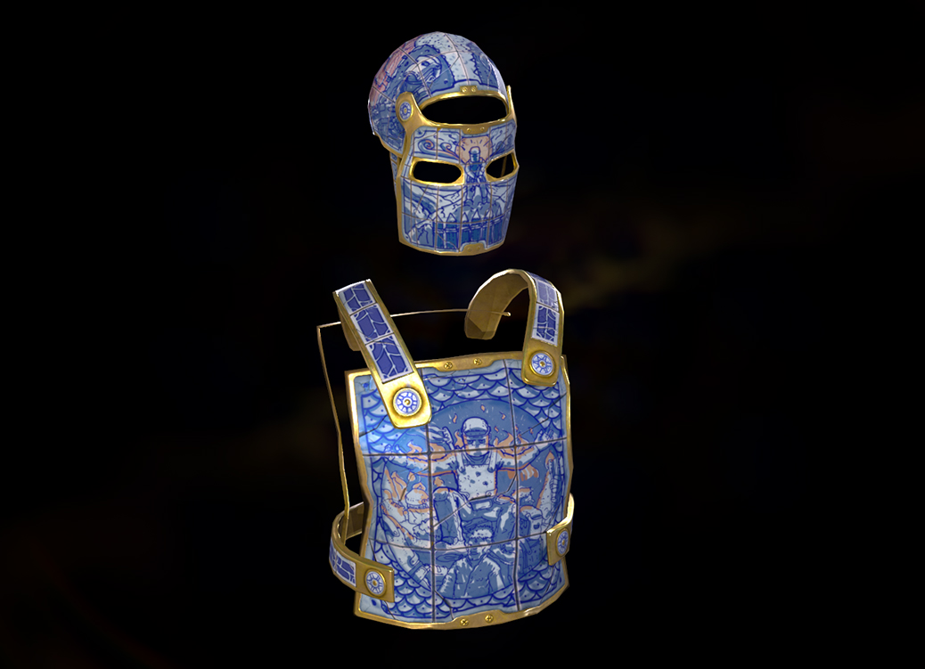 Porcelain Facemask
