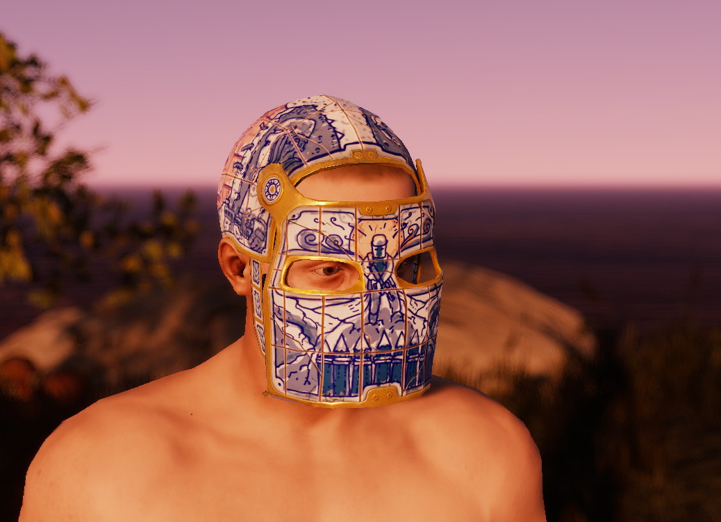 Porcelain Facemask