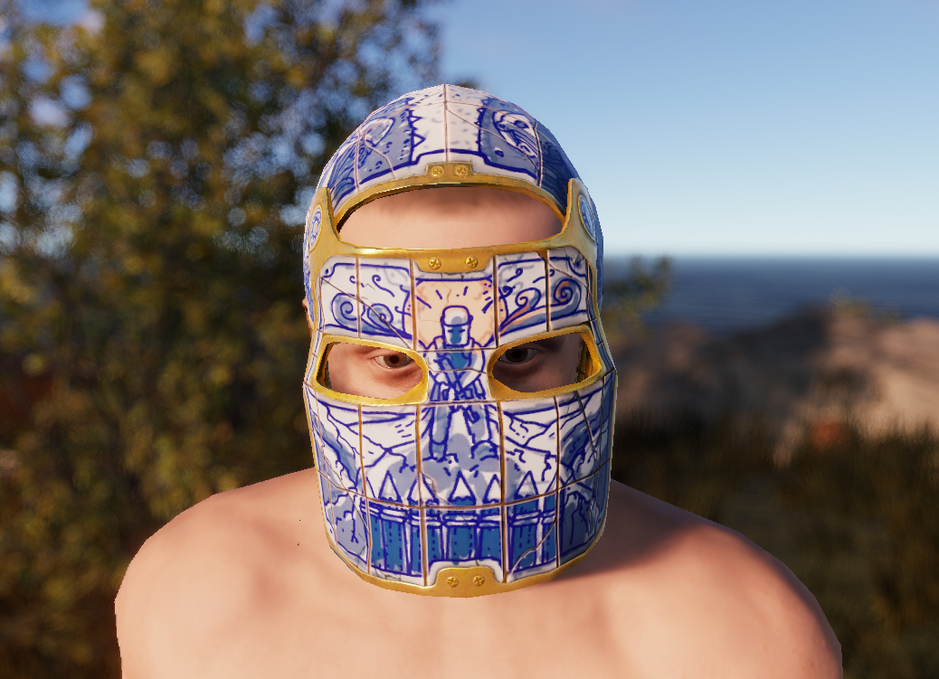 Porcelain Facemask