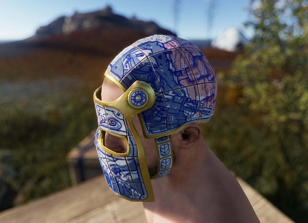 Porcelain Facemask