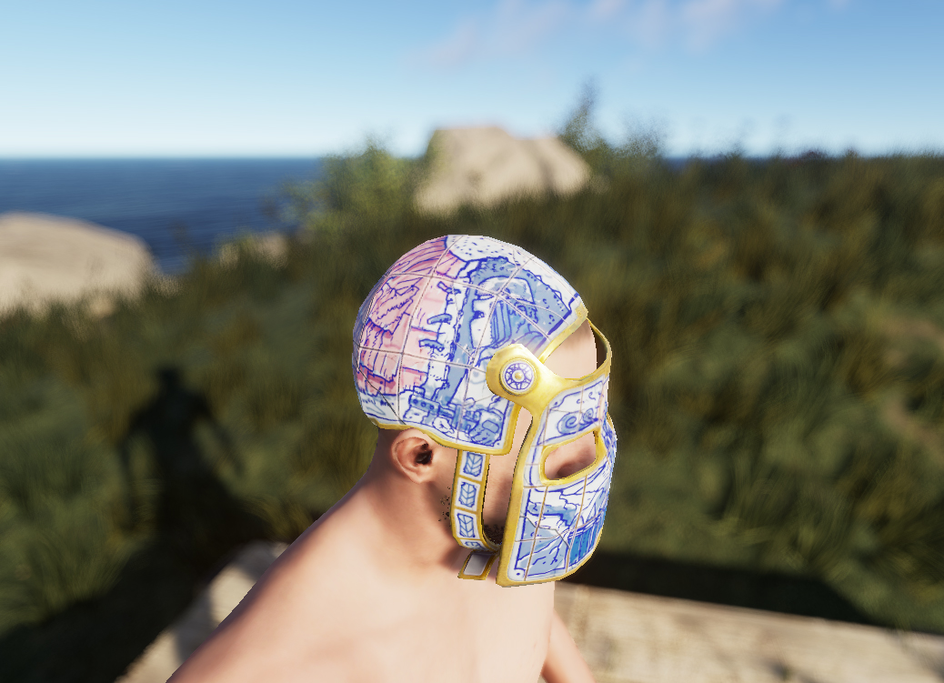 Porcelain Facemask