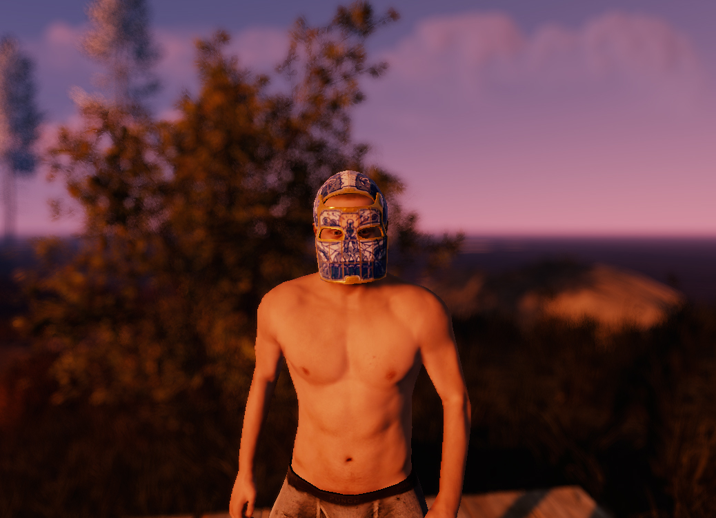Porcelain Facemask