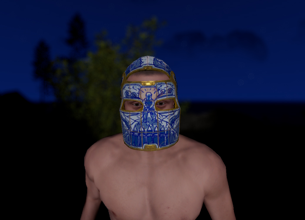 Porcelain Facemask