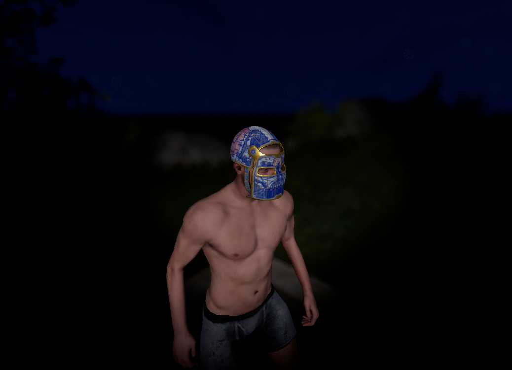 Porcelain Facemask