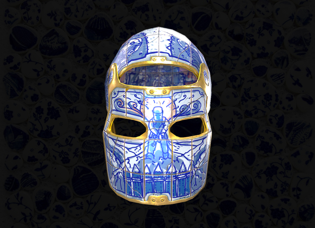 Porcelain Facemask