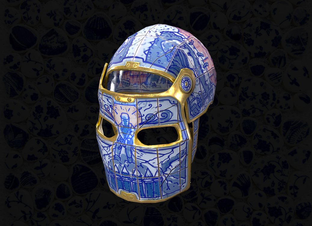 Porcelain Facemask