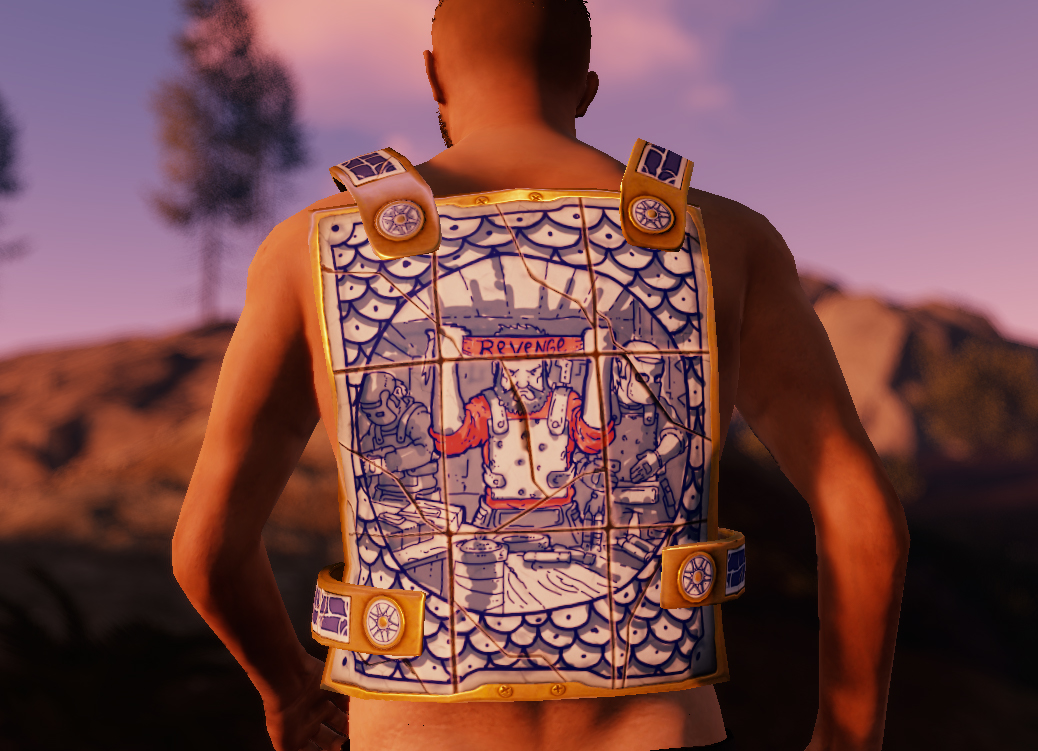 Porcelain Chestplate