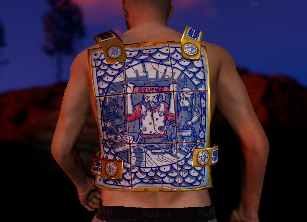 Porcelain Chestplate