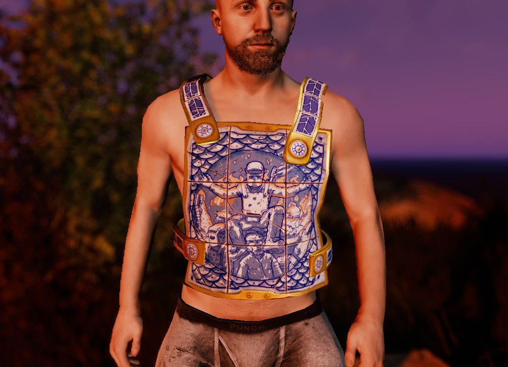 Porcelain Chestplate