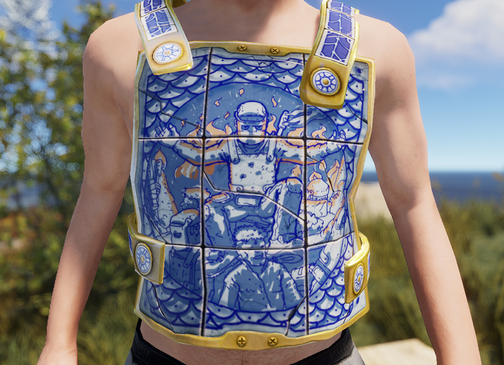 Porcelain Chestplate