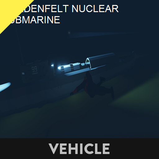 Nordenfelt Special Forces Submarine - SDV/Reactor/Steam/Ready Room