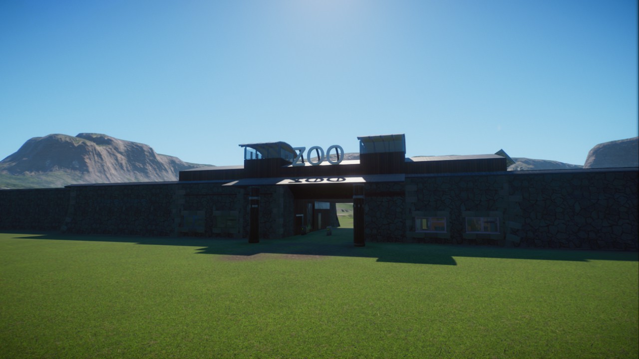 Large Zoo Entrance preview