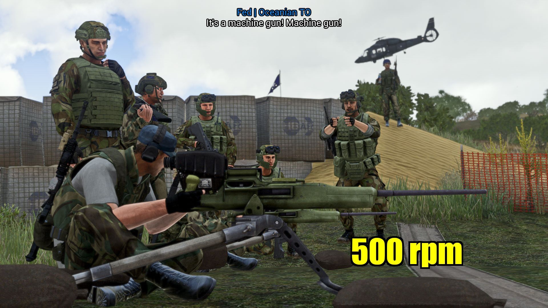 Better XM312 for ACE (vanilla rate of fire)