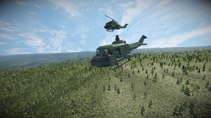 -UH-1C- Huey Transport Helicopter