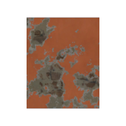 Deco Wall Orange - 1.00 x 0.25 x 1.50