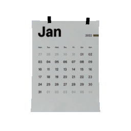 Calendar - Jan