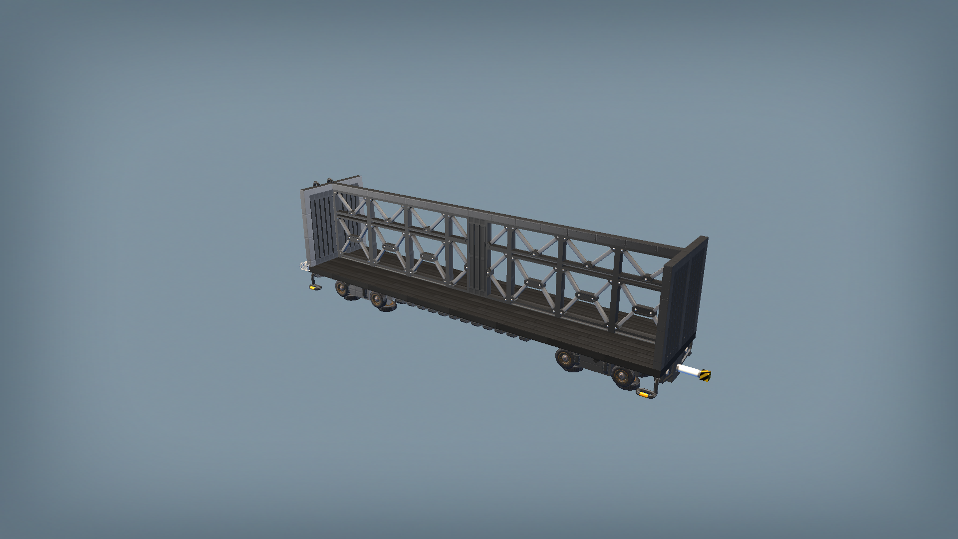 Centerbeam flatcar