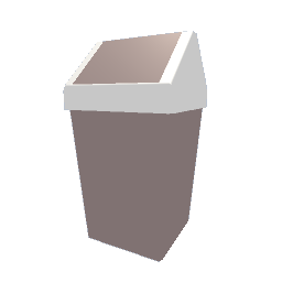 Pastel Flip Bin - Pastel Rose Large