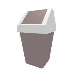 Pastel Flip Bin - Pastel Rose Small