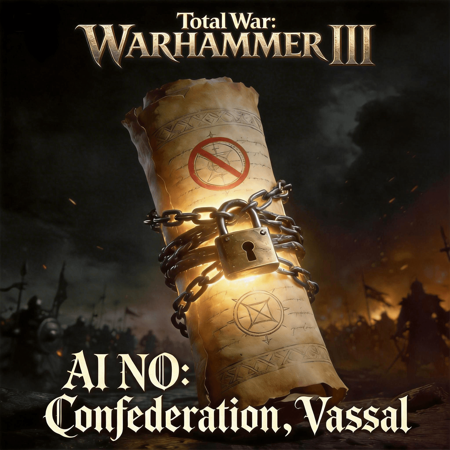 Disable AI Diplomatic : Confederation and Vassal