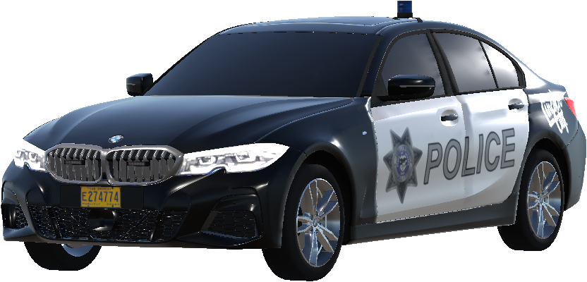 OR - Lincoln City Police Department - BMW 325LI  Unmarked preview