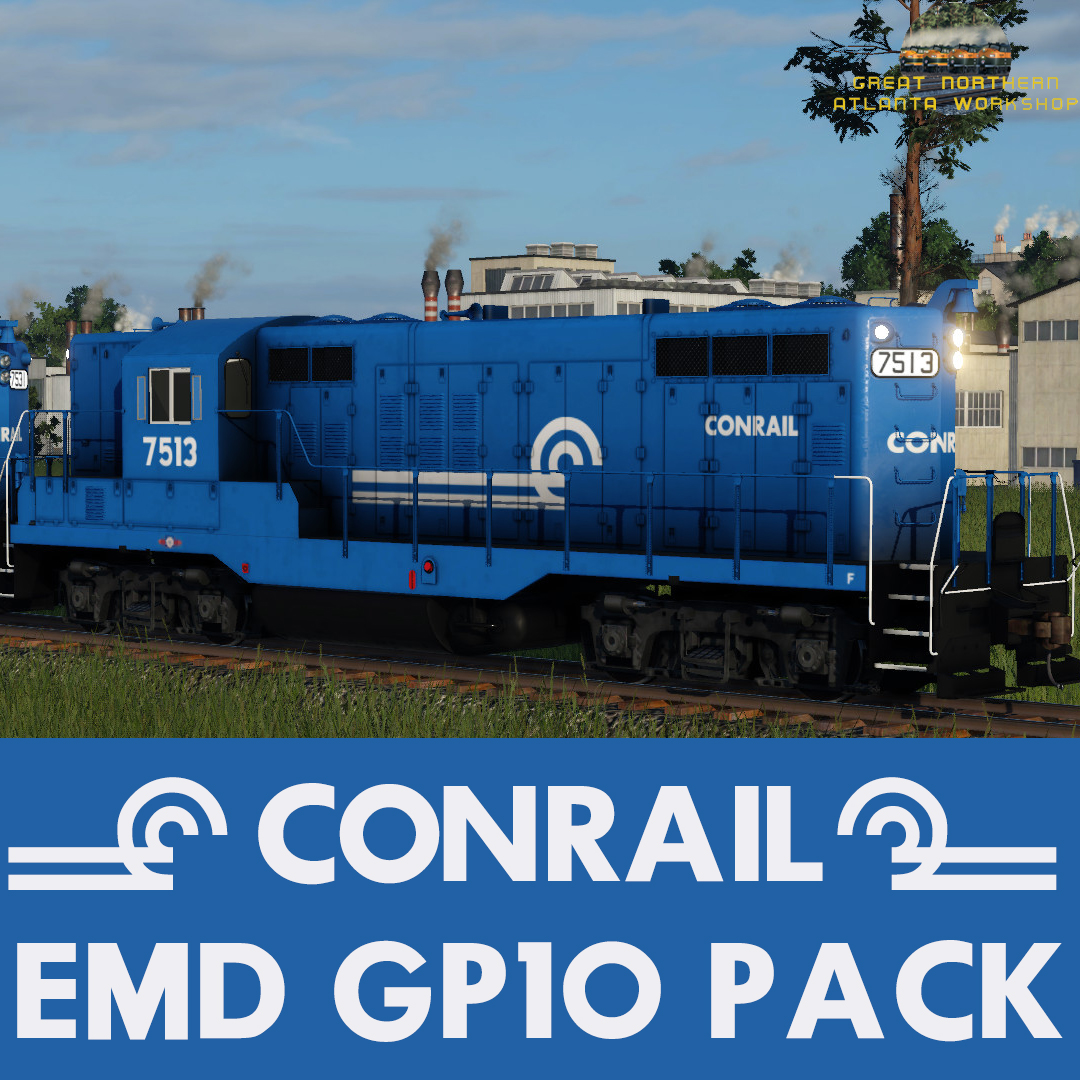 Conrail EMD GP10 Pack