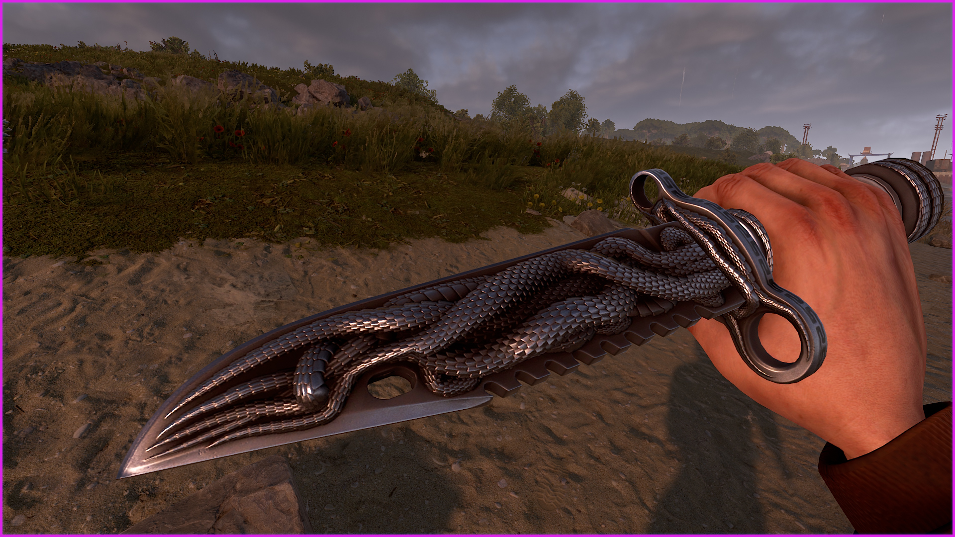Serpent Weave Combat Knife thumbnail 11
