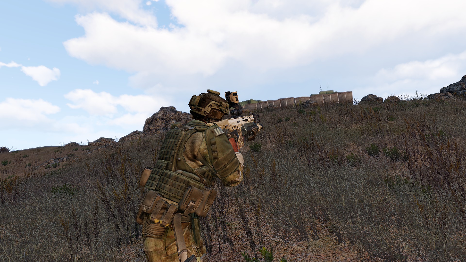 Taking outpost
