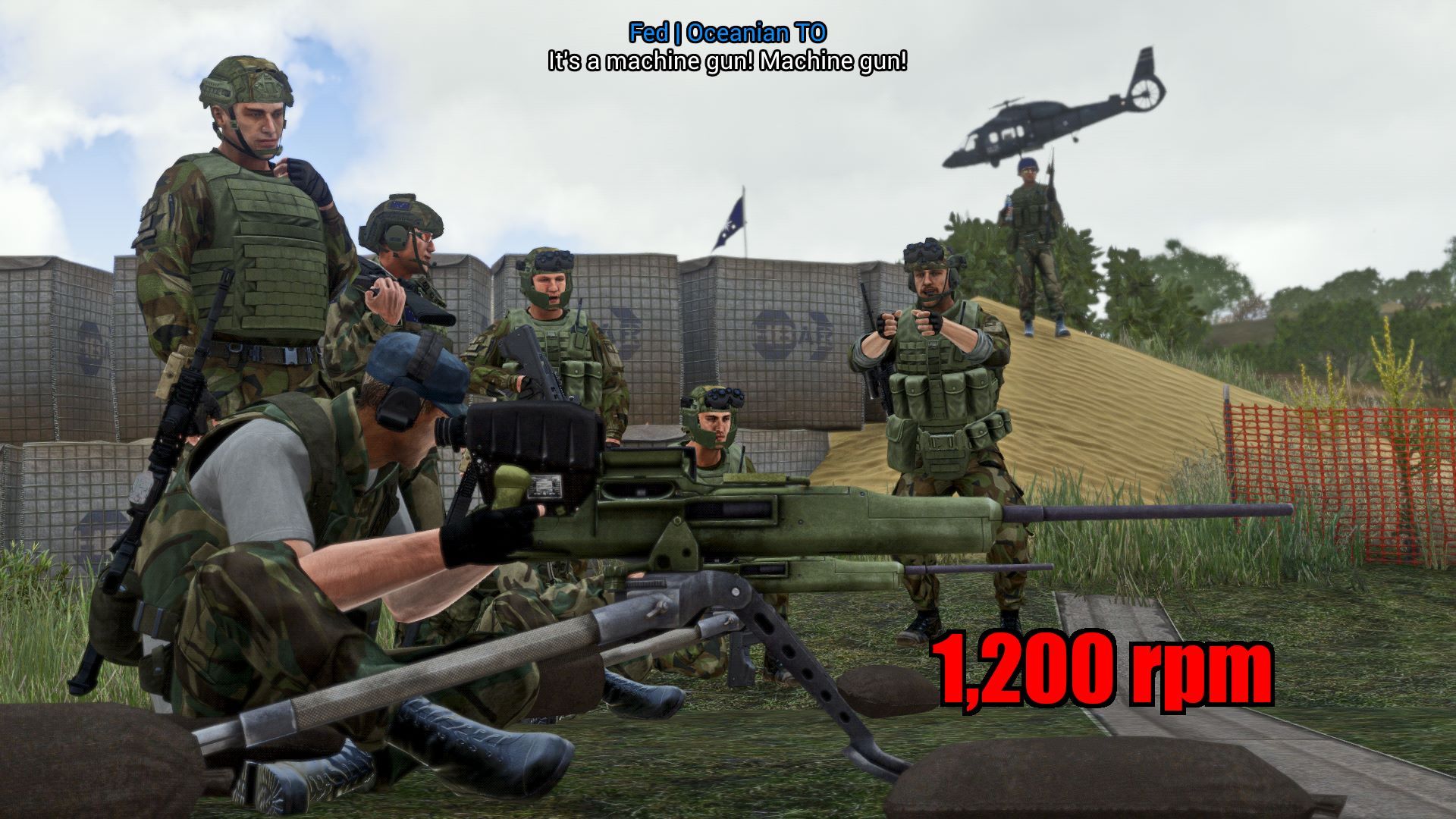 Better XM312 for ACE (funny future gun go BRRRRR)