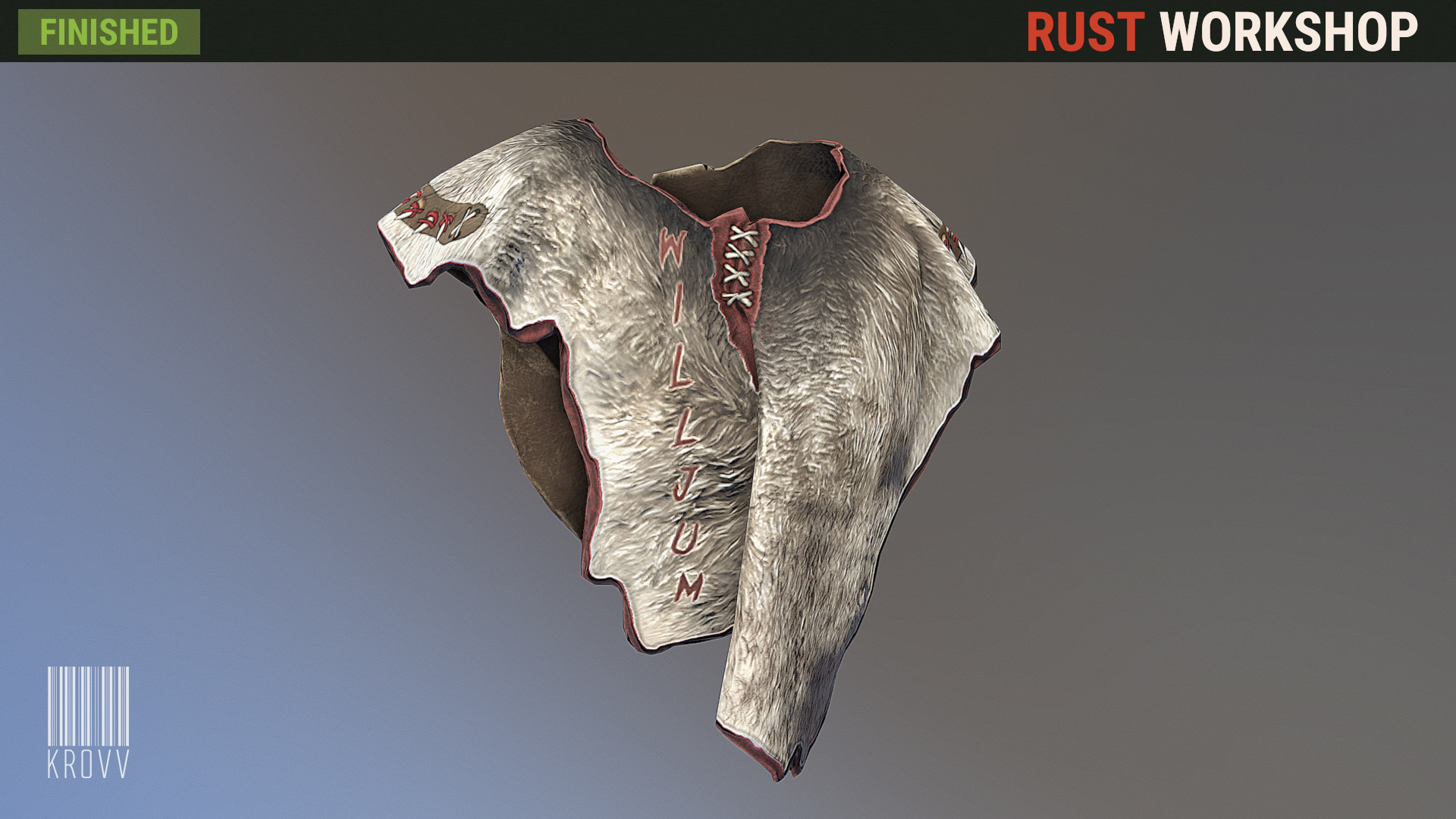 Willjum Wolf Poncho